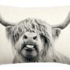 RABUSOFA Highland Cow Pillow Covers 12x20 Inch,Western Decor Wild Yak Throw Pillow Case,Farmhouse Cow Print Stuff Decorative Cushion Covers for Home Sofa Couch