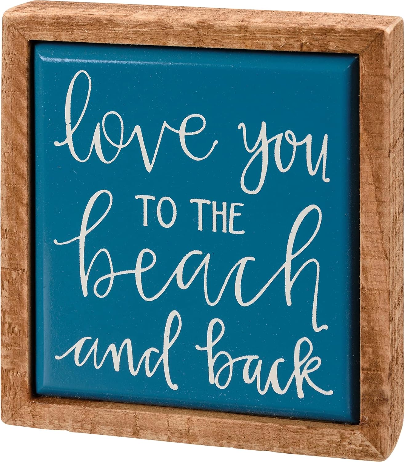 Primitives by Kathy Love You To The Beach And Back Home Dcor Sign